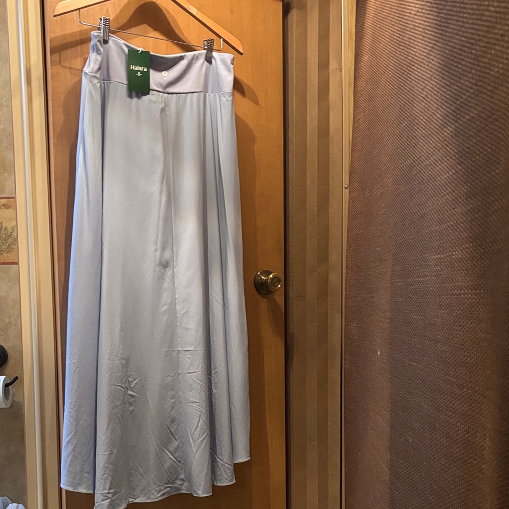 HALARA Light Blue High Low Skirt - Picture 3 of 5